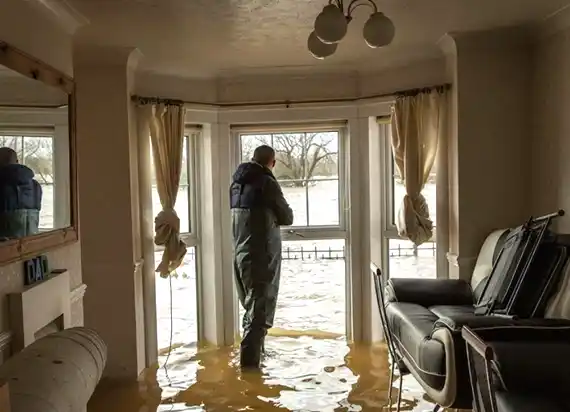 water damage restoration service Lewis
